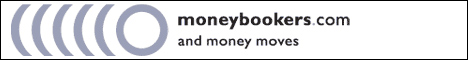 Moneybookers est un service en ligne qui permet d'envoyer et de recevoir de l'argent instantanément.