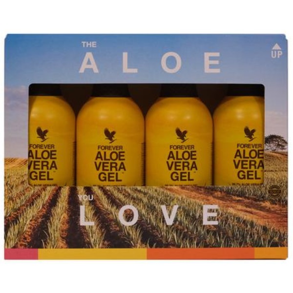 4-Pack Forever Aloe Vera Gel