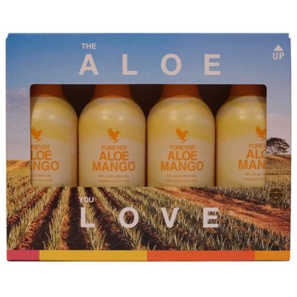 4-Pack Forever Aloe Mango