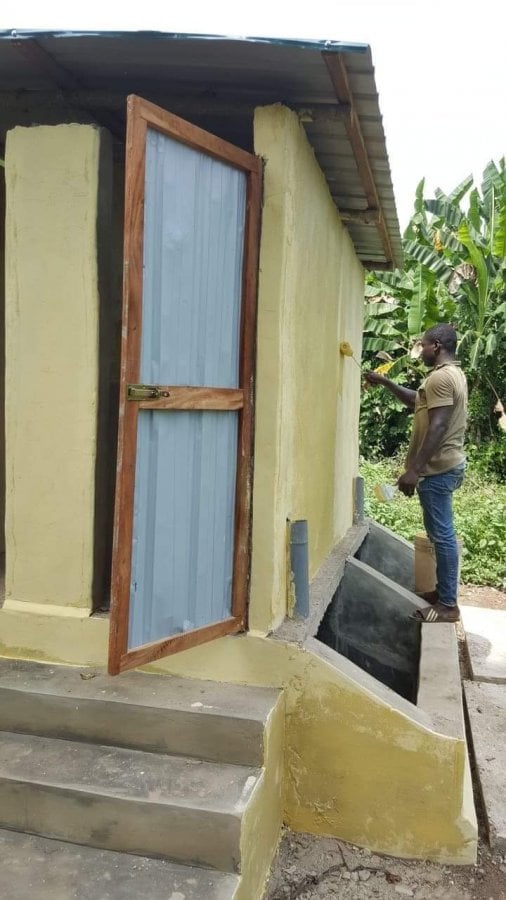 constuction de toilette sèche