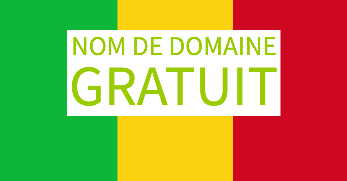 Nom de domaine gratuit au Mali