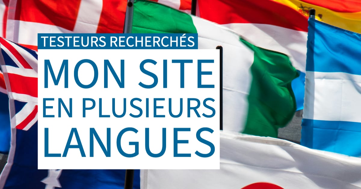 Votre site en plusieurs langues