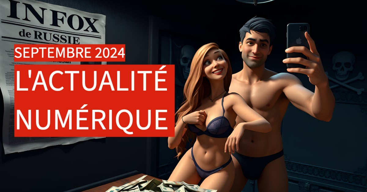 Actu Septembre 2024 - Apple, de la pub dans les voitures, piratage et du X