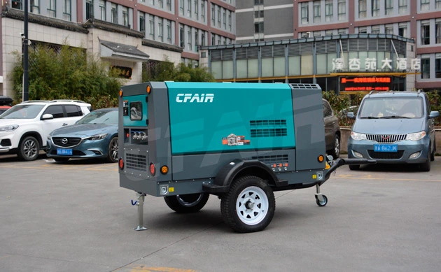 CFAIR CF190MCI-7 Pull Behind Air Compressor