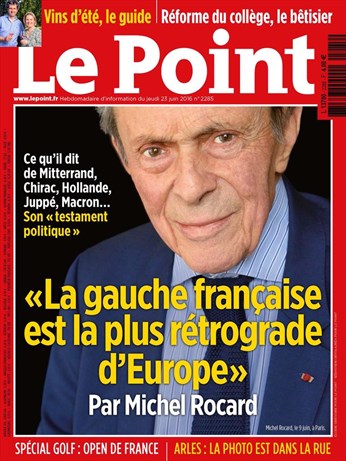 Le Point Michel Rocard