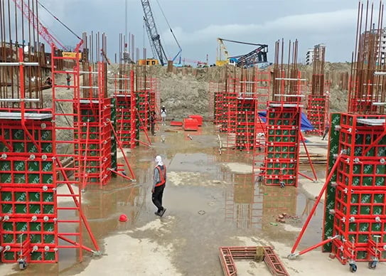 Steel Frame Column Formwork