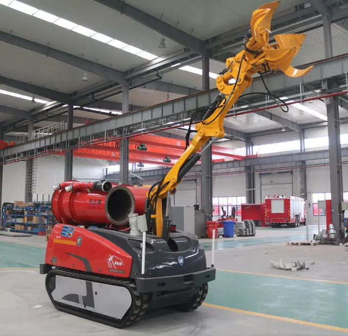 Fire Rescue and Demolition Robot