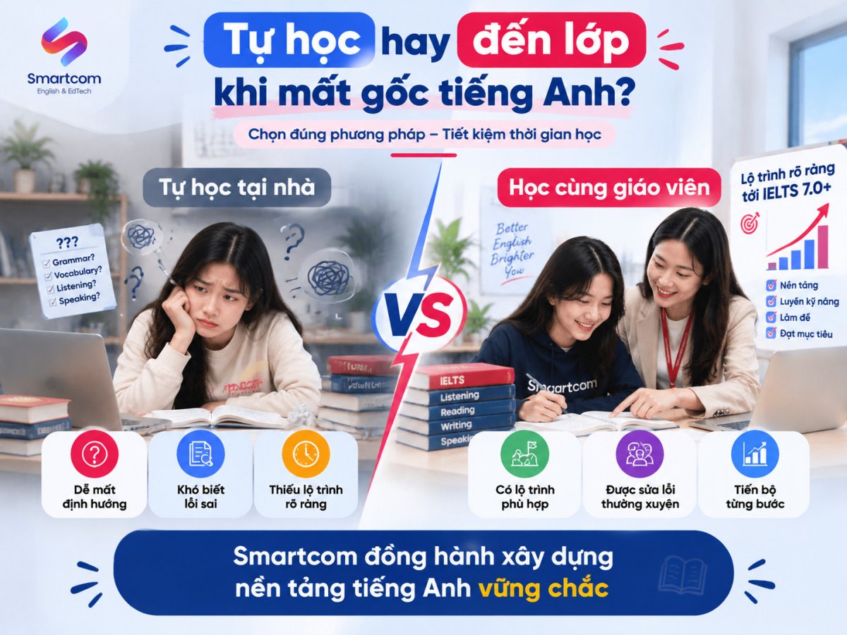 Tu hoc hay den lop trong giai doan xoa mat goc