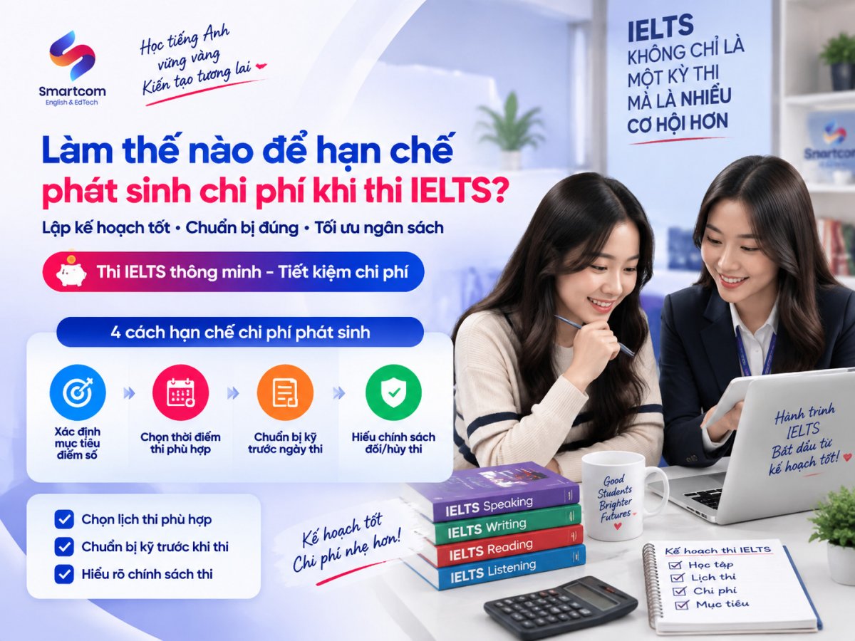 lam the nao de han che phat sinh chi phi khi thi ielts