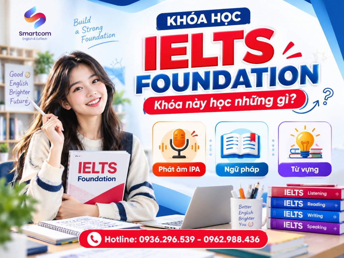 khoa hoc ielts foundation la gi