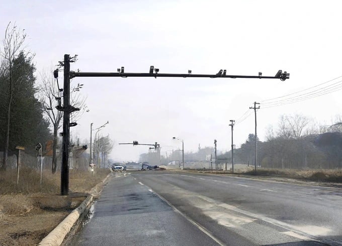 CCTV Camera Pole