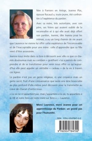 PARDON Livre de Jeanne RACAUD (verso)