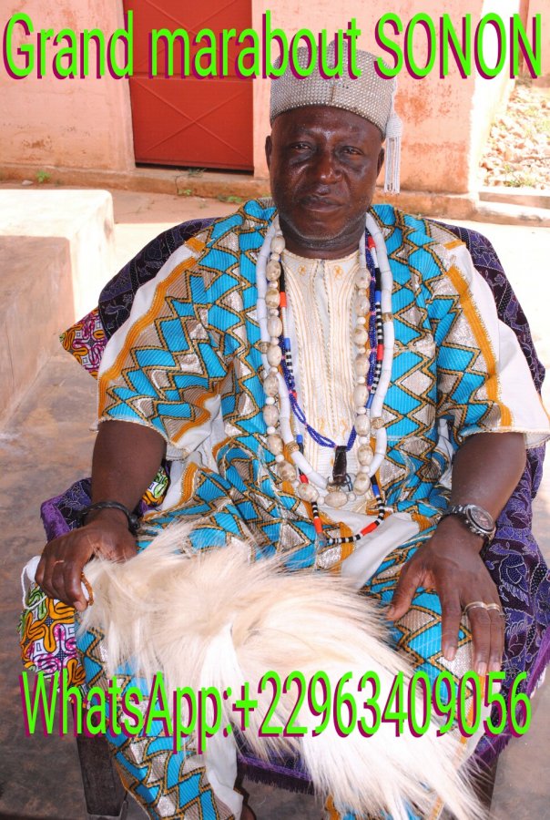 LE PLUS GRAND ET PUISSANT MARABOUT DU MONDE Avec le grand marabout SONON tous vos problèmes sont deja réglés