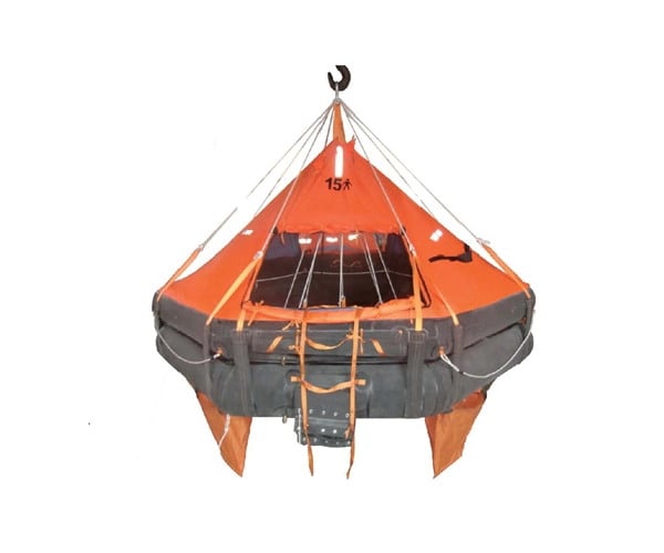 Davit-Launched Inflatable Liferaft