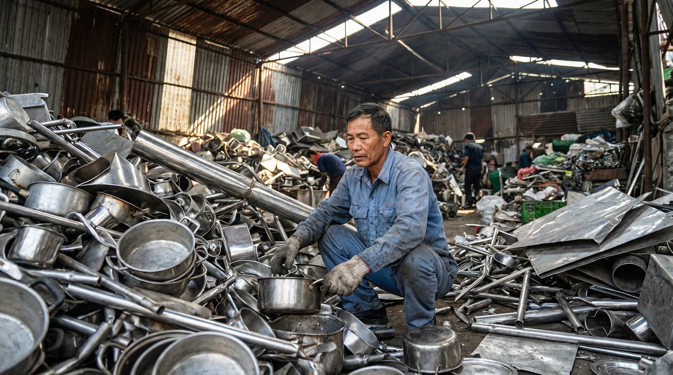 Thu Mua Phế Liệu Inox Gi&aacute; Cao Nhất H&ocirc;m Nay - Bảng Gi&aacute; Chi Tiết 2026