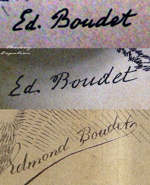 signatures edmond Boudet La Vraie Langue Celtique thierry espalion