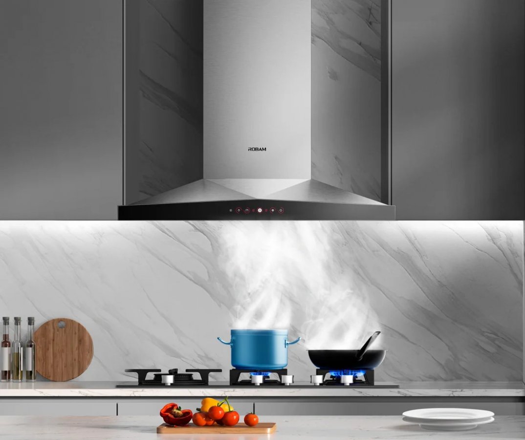 ROBAM A837-36" | 1200 CFM Chimney Style Range Hood