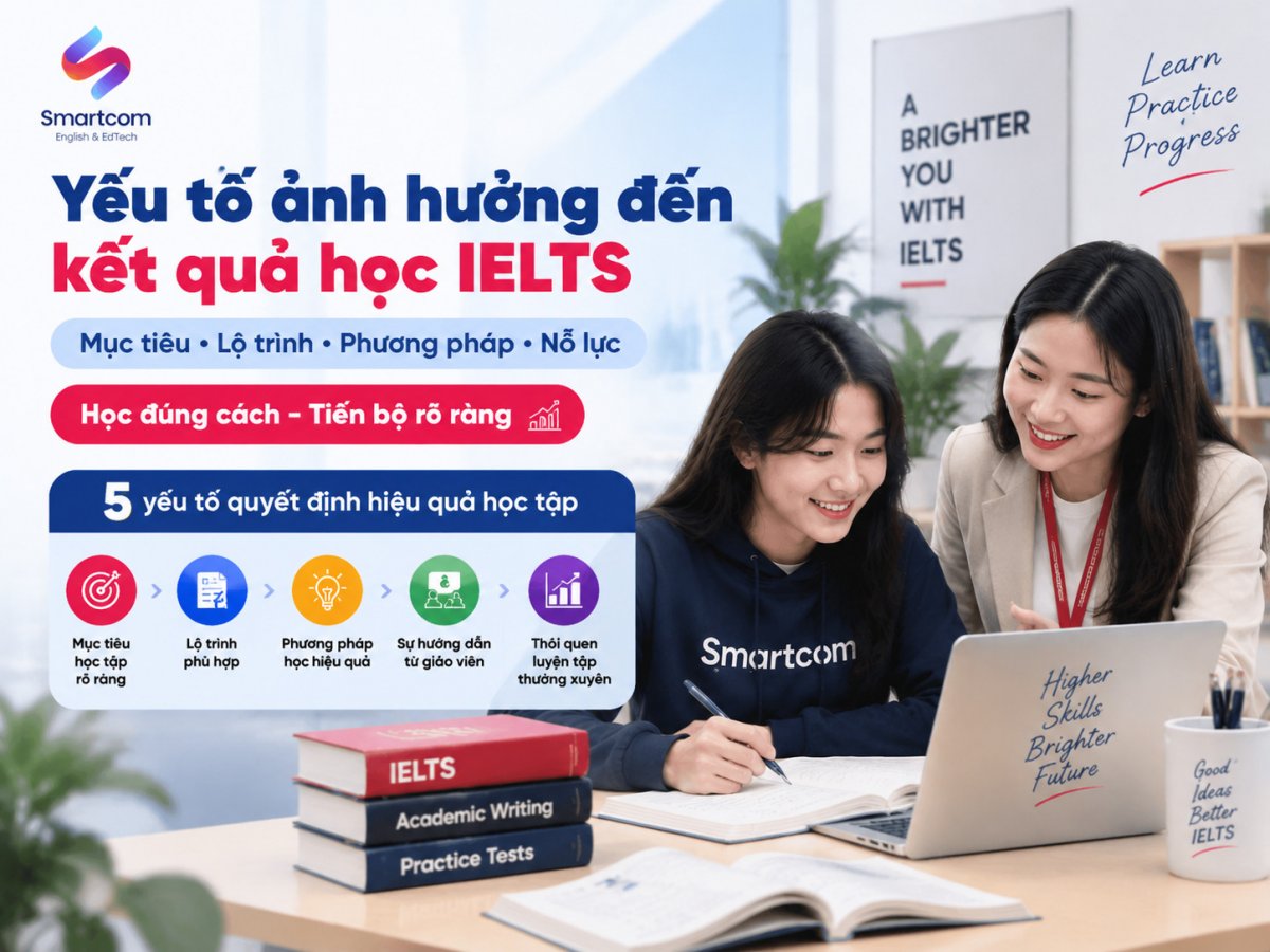 Yếu tố ảnh hưởng đến kết quả học IELTS