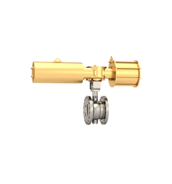 China Eccentric Rotary Plug Control Valve