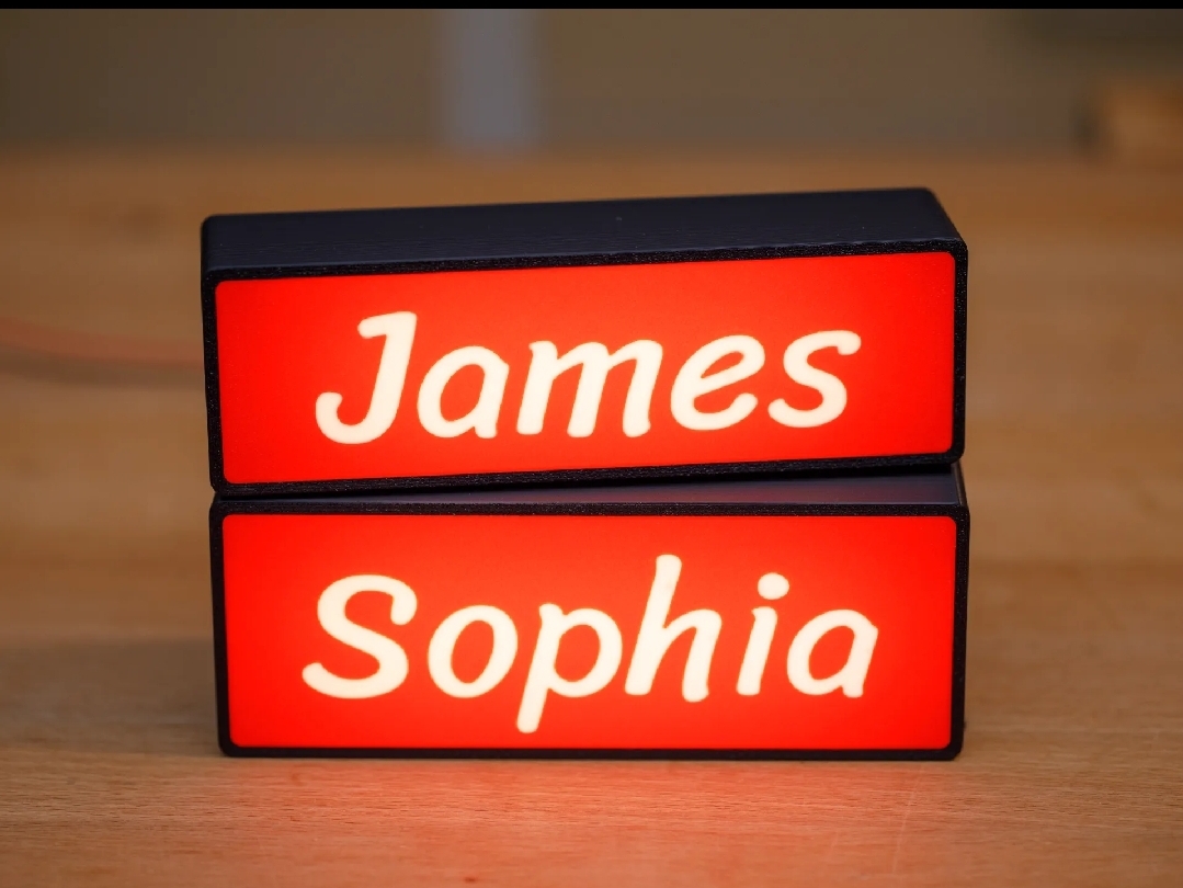 Lampe personnalisée