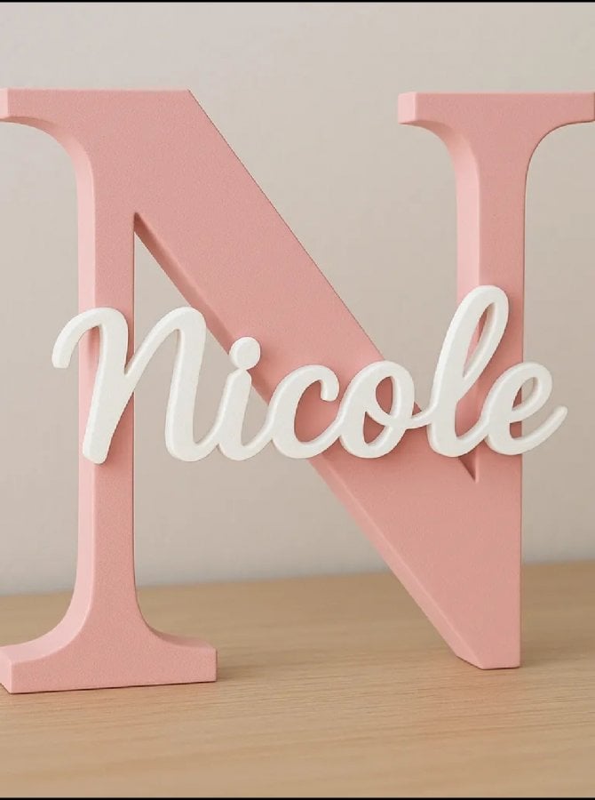 Prénom décoratif personnalisé